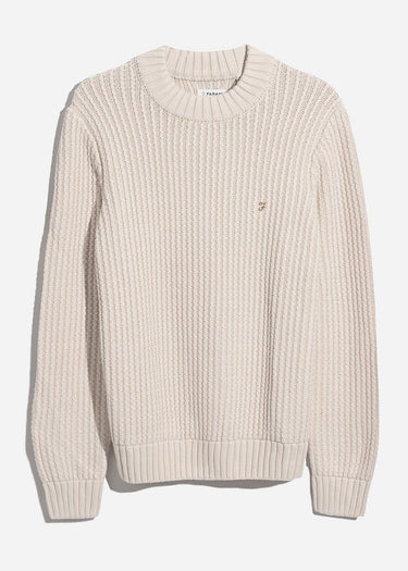 Farah Truien Sweater burlington fisherman - cream