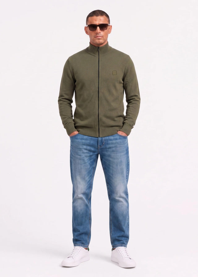Hugo Boss Sweaters Kanozip s - bright green