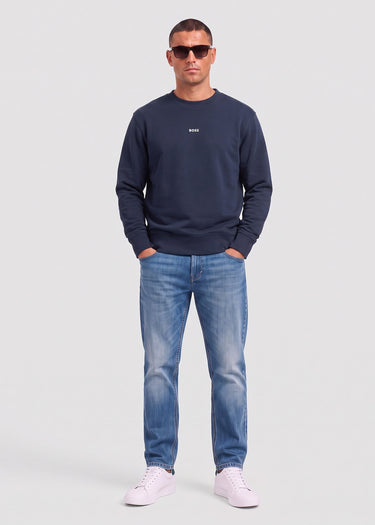 Hugo Boss Truien Wesmallcrew - blue