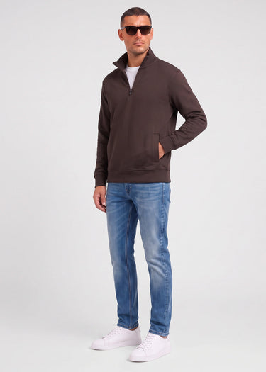 Hugo Boss Sweaters Ze smallzip - brown