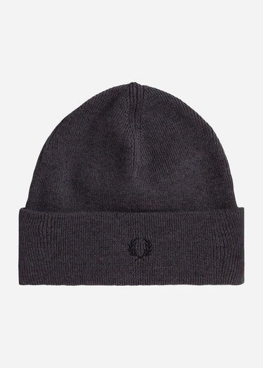 Fred Perry Mutsen Classic beanie - dark grey marl