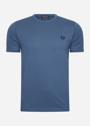 Fred Perry T-shirts Ringer t-shirt - midnight blue
