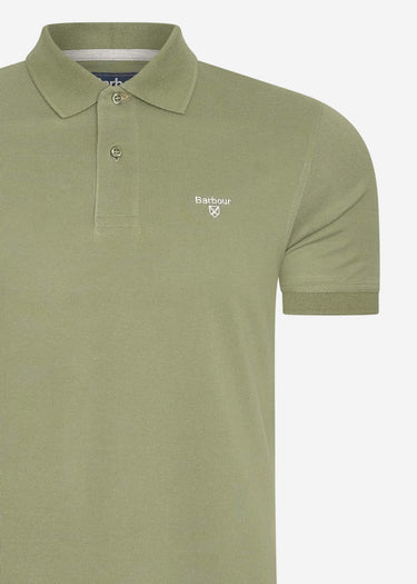 Barbour Polo's Lightweight sports polo - burnt olive
