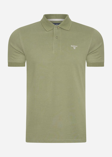 Barbour Polo's Lightweight sports polo - burnt olive