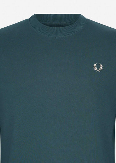 Fred Perry Truien Crew neck sweatshirt - petrol blue