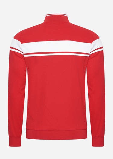 Sergio Tacchini Vesten Damarindo track top - red white