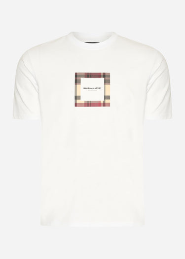 Marshall Artist T-shirts UK ism box logo t-shirt - white