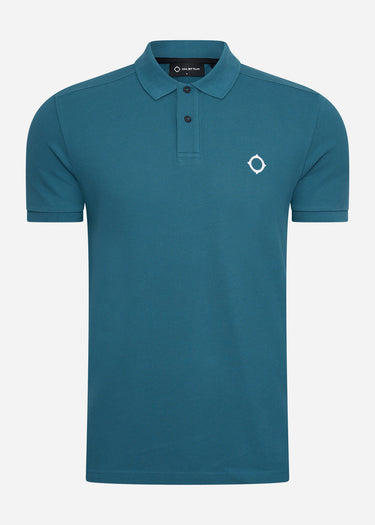 MA.Strum Polo's SS pique polo - storm blue