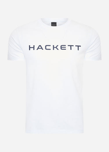 Hackett London T-shirts Essential tee - white navy