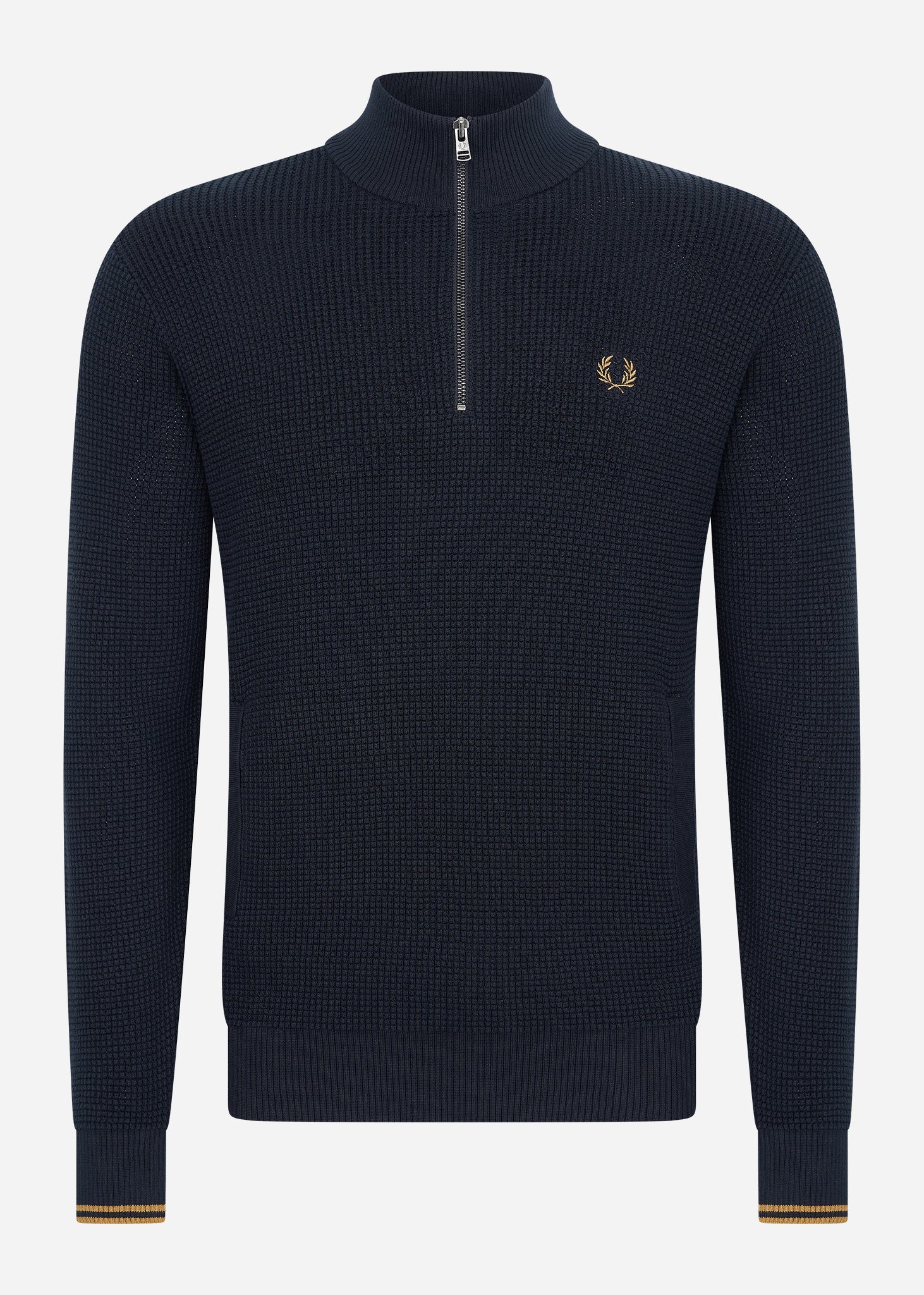 Fred Perry Half Zip Jumper Fred Perry At Casual Lads Ordered