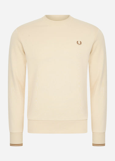 Fred Perry Truien Crew neck sweatshirt - oatmeal