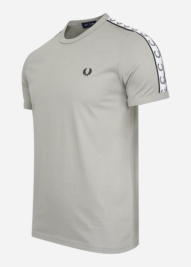 Fred Perry T-shirts Taped ringer t-shirt - limestone