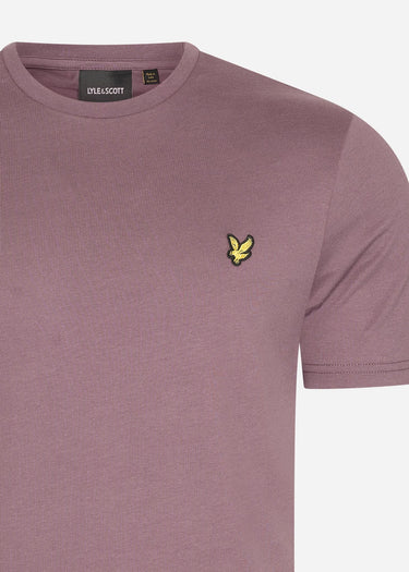 Lyle & Scott T-shirts Plain t-shirt - highland mauve