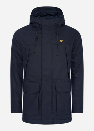 Lyle & Scott Jassen Microfleece parka 2.0 - dark navy