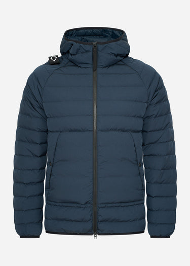 MA.Strum Jassen Hooded down jacket - ink navy