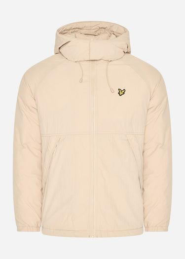Lyle & Scott Jassen Padded puffer jacket - stone