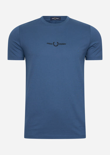 Fred Perry T-shirts Embroidered t-shirt - midnight blue