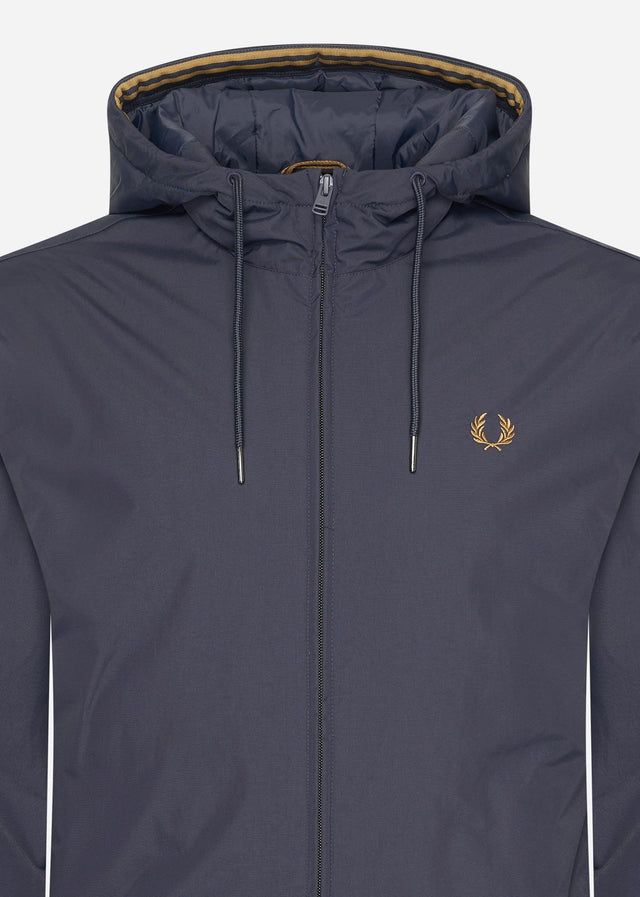 Fred Perry Jackets The hooded brentham jacket - navy