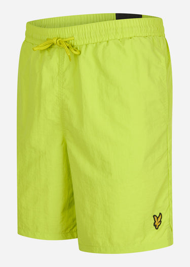 Lyle & Scott Zwembroeken Plain swim short - green scorch