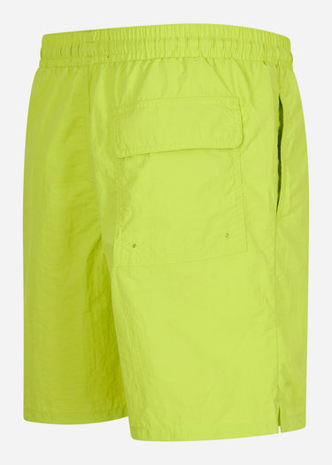 Lyle & Scott Zwembroeken Plain swim short - green scorch