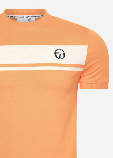 Sergio Tacchini T-shirts Master tee - tangerine gardenia
