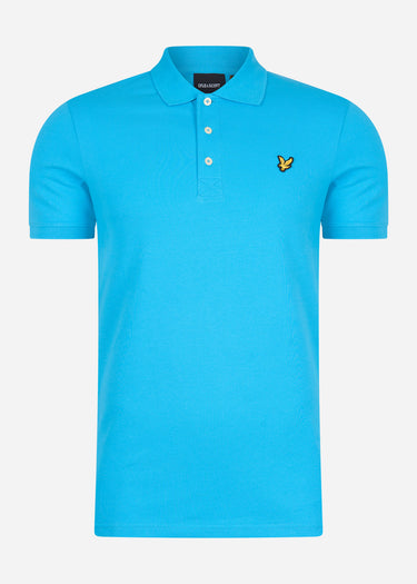 Lyle & Scott Polo's Plain polo shirt - blue scorch