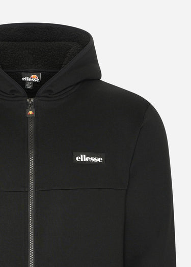 Ellesse Vesten Milleros full-zip hoody - black