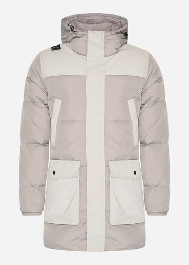 MA.Strum Jassen Recoil down coat parka - sedona grey