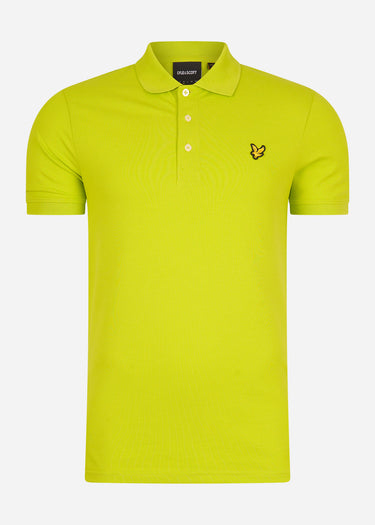 Lyle & Scott Polo's Plain polo shirt - green scorch