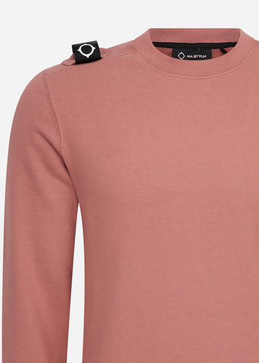 MA.Strum Truien Core crew sweat - brick dust