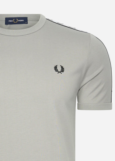 Fred Perry T-shirts Taped ringer t-shirt - limestone