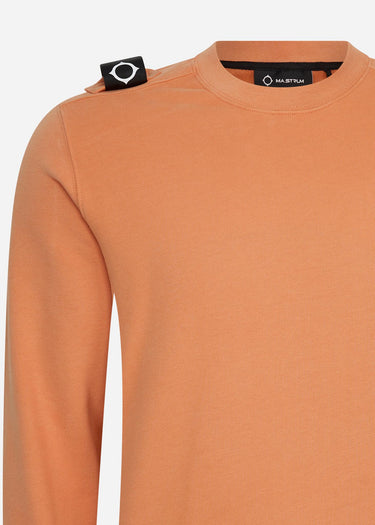 MA.Strum Truien Core crew sweat - coral gold