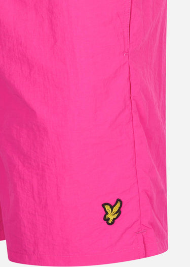 Lyle & Scott Zwembroeken Plain swim short - pink scorch