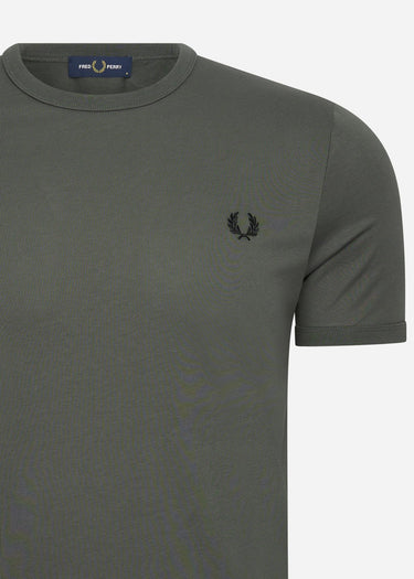 Fred Perry T-shirts Ringer t-shirt - field green