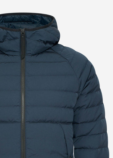 MA.Strum Jassen Hooded down jacket - ink navy