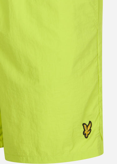 Lyle & Scott Zwembroeken Plain swim short - green scorch