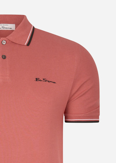 Ben Sherman Polo's Signature polo - raspberry
