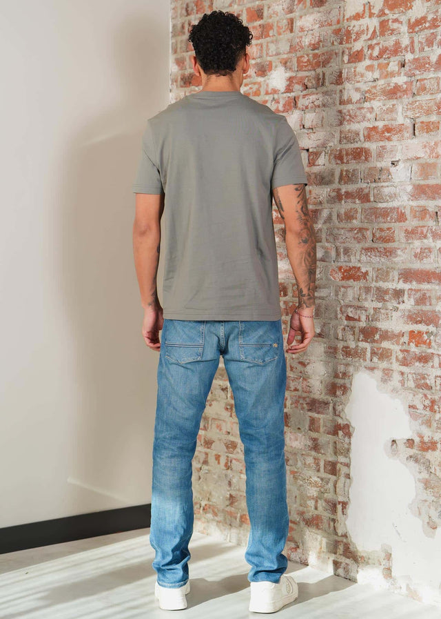 Hugo Boss T-shirts Te_plain - open grey