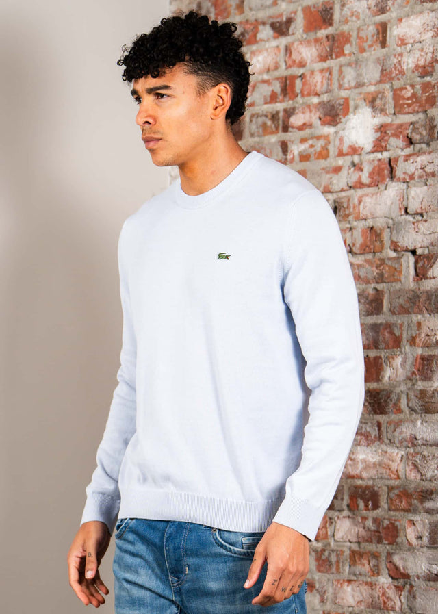 Lacoste Sweaters Regular fit crew neck sweater - phoenix blue