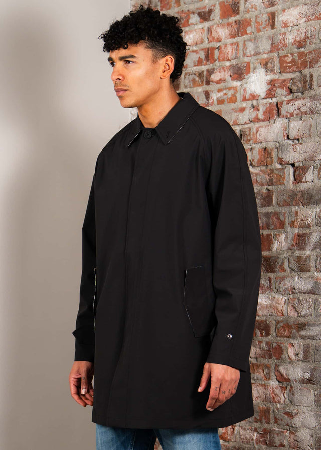 Aquascutum Jackets Softshell trench coat - black