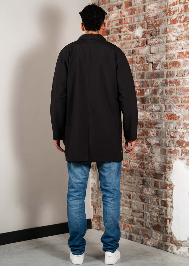 Aquascutum Jackets Softshell trench coat - black