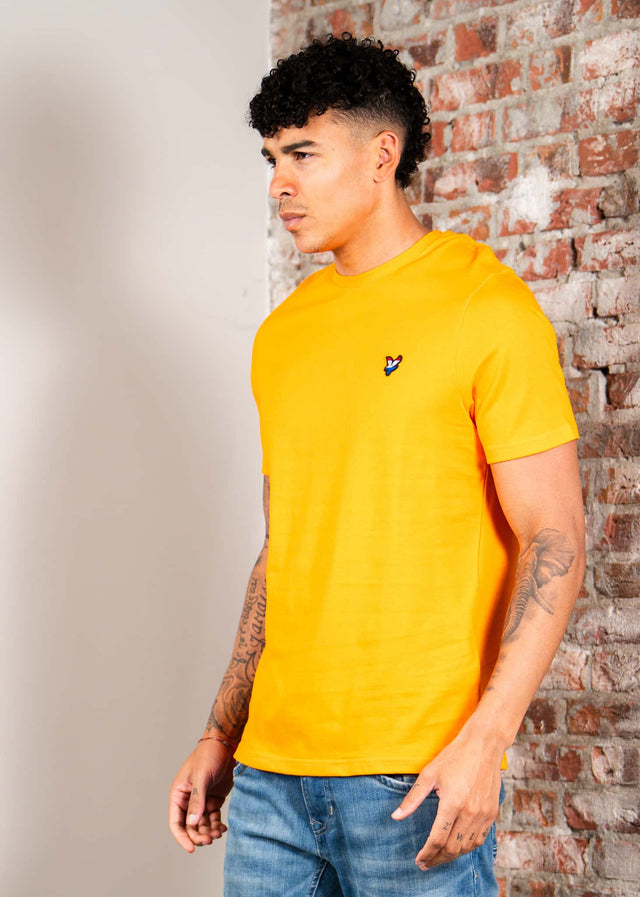 Lyle & Scott T-shirts Limited Edition - Netherlands Flag Eagle T-Shirt - Bright orange