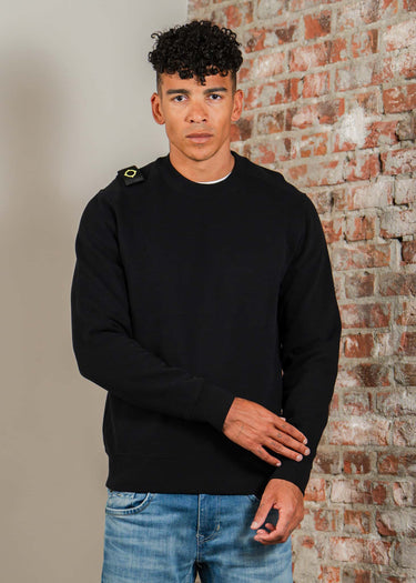MA.Strum Truien Mastrum crew sweat - jet black