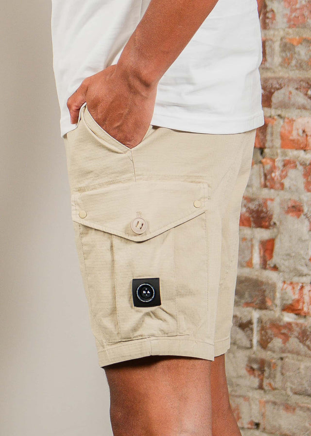 Marshall Artist Shorts Ainsdale cargo short - stone