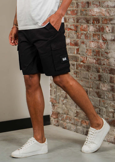 Weekend Offender Korte Broeken Mascia cargo short - black