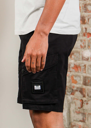 Weekend Offender Korte Broeken Ksar cargo short - black