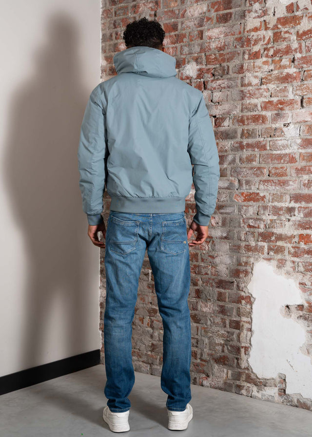 Fred Perry Jackets Hooded brentham jacket - stockport blue