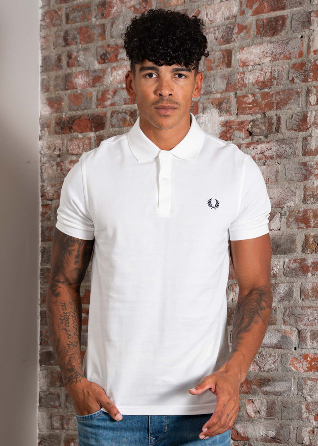 Fred Perry Polos Plain Fred Perry polo shirt - white