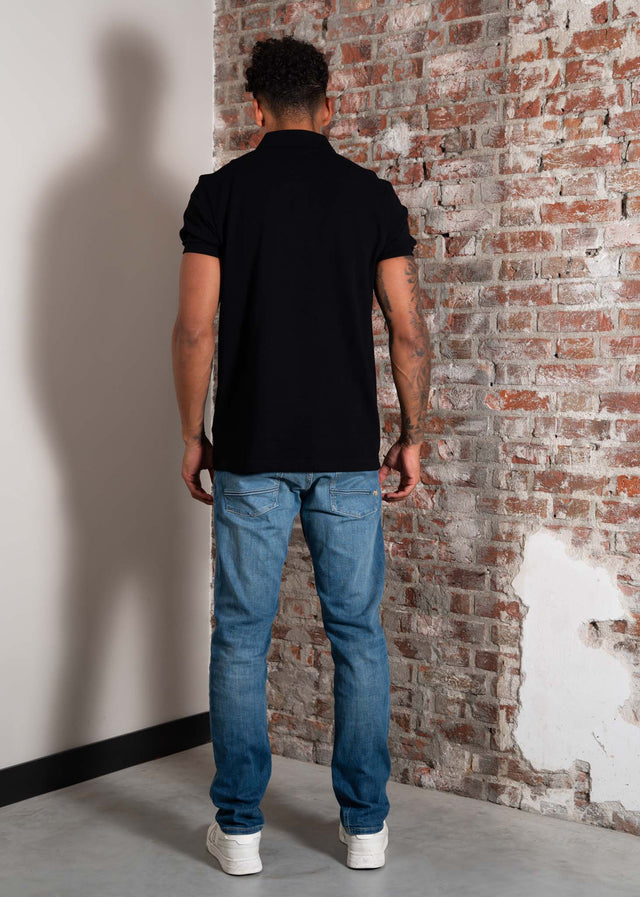Fred Perry Polos Plain fred perry shirt - black white