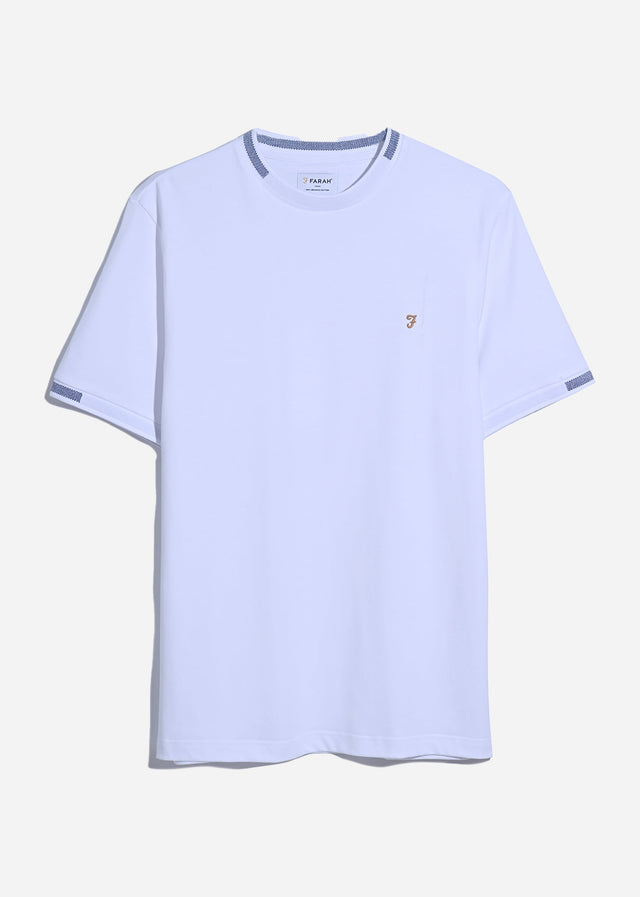 Farah T-shirts Northleigh tee - white